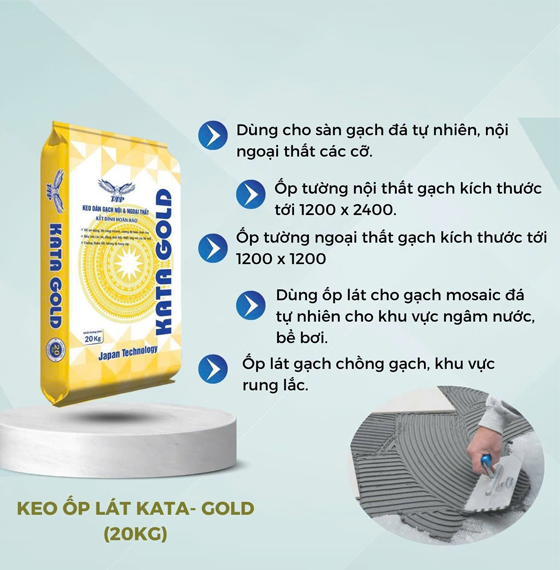 Keo Dán Gạch Kata KATA GOLD