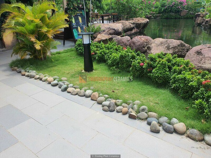 Sỏi rải trang trí sân vườn: Nâng tầm thẩm mỹ cho không gian ngoại thất
