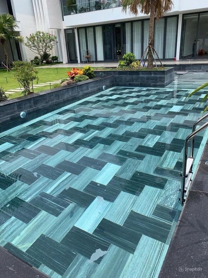 Đá Sọc Dưa – Ngôi Vua của các loại đá ốp bể bơi