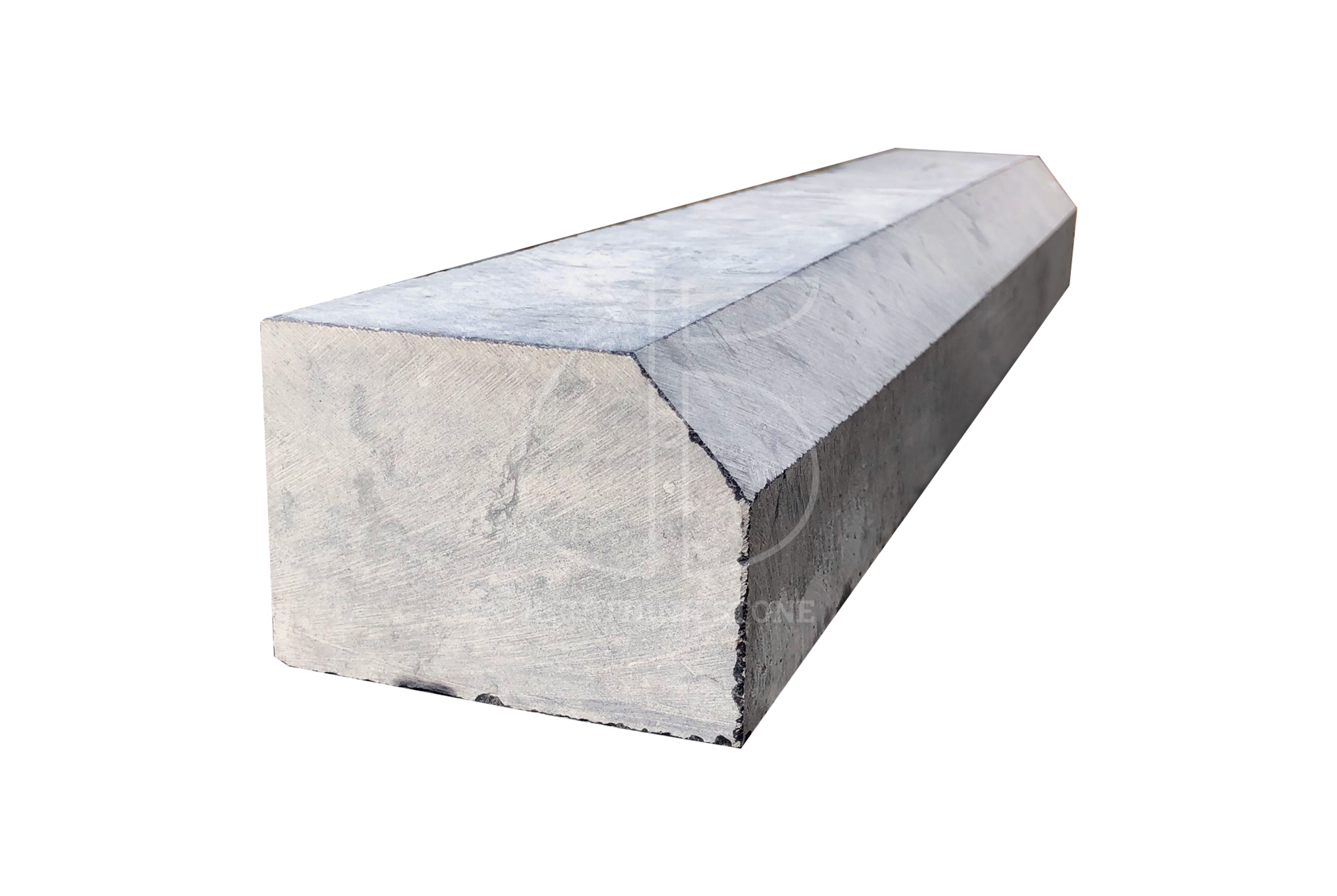 Bó vỉa xanh đen xẻ thô