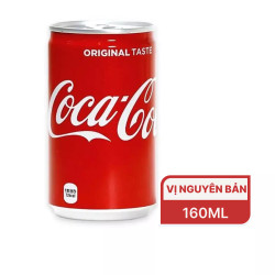Nước ngọt có ga Coca Cola lon 160ml