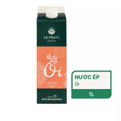 Nước ép ổi Le Fruit hộp 1L (1 Hộp)