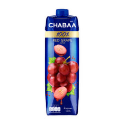Nước ép nho đỏ 100% Chabaa hộp 1L (1 Hộp)