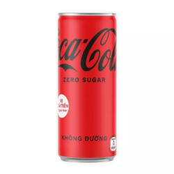 Nước ngọt zero CocaCola 320ml (1 lon)