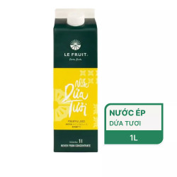 Nước ép dứa tươi Le Fruit hộp 1L (1 Hộp)