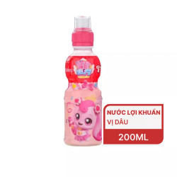 Nước lợi khuẩn Teeneiping vị dâu chai 200ml (1 Chai)