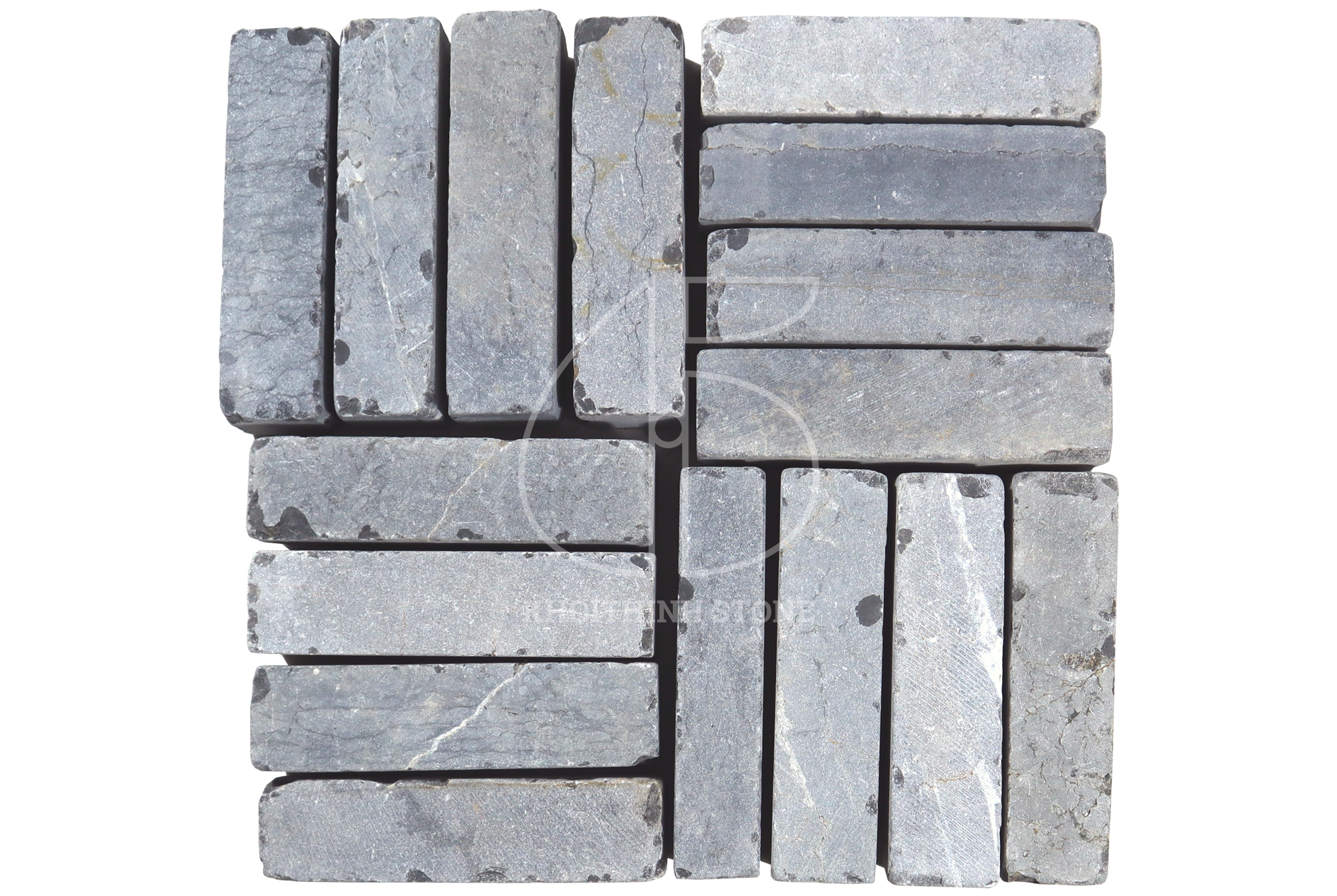 Đá mẻ quay xanh đen (dạng chày)