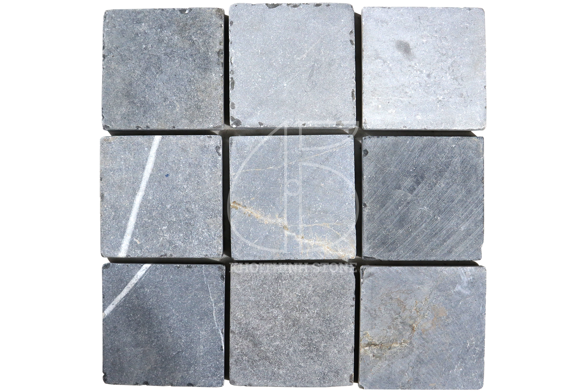 Đá mẻ quay xanh đen