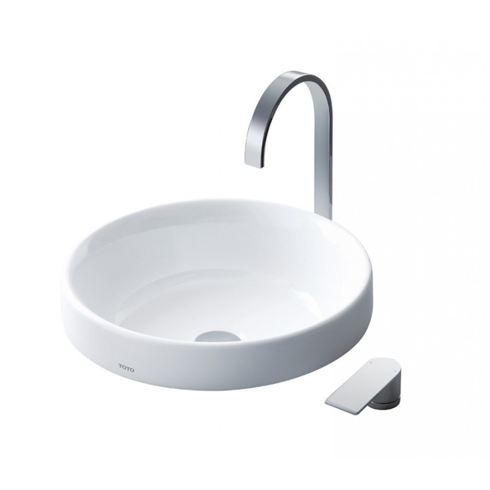 Lavabo để bàn đá cao cấp L1704 hình tròn L1704XW