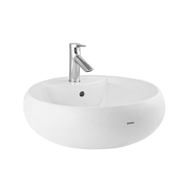 Chậu rửa lavabo cao cấp LT367CR hình tròn LT367CRXW