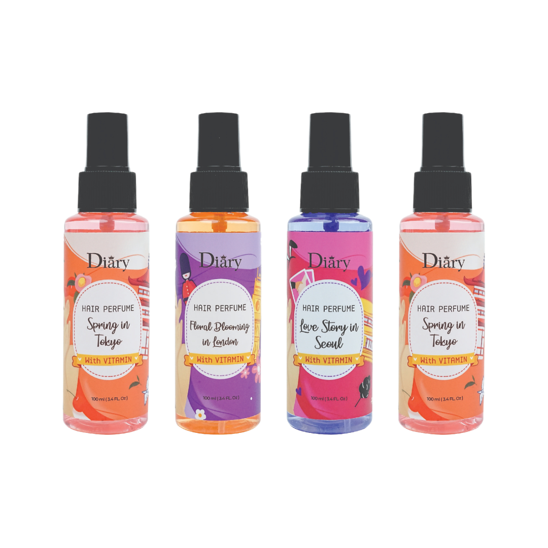 Xịt Dưỡng Tóc Hương Nước Hoa Diary Hair Perfume With Vitamin 100ml