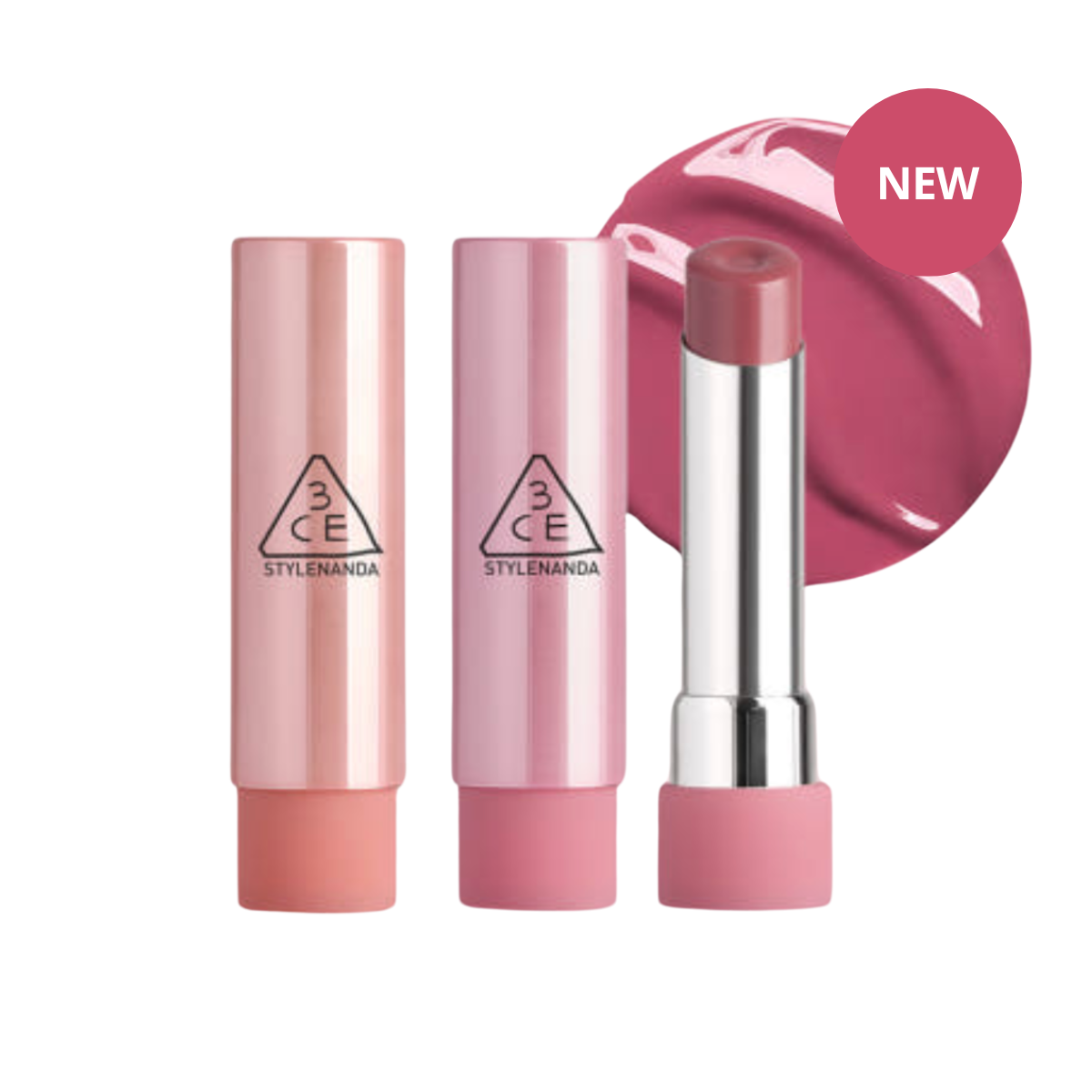 Son Bóng Dưỡng Môi 3CE Glazy Lip Glow 3.2G