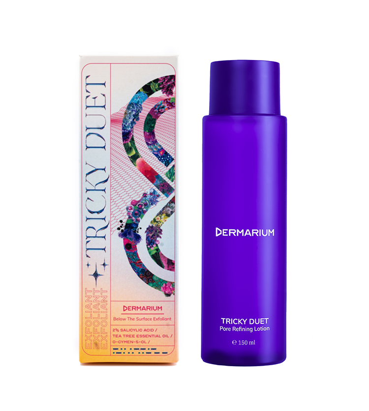 Tẩy Da Chết Hóa Học Dermarium Tricky Duet 2% Salicylic Acid 150ml