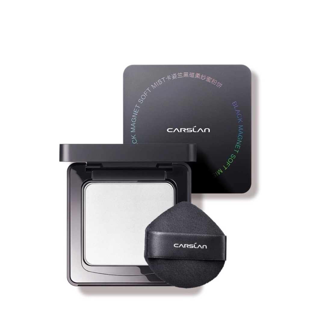 Phấn Phủ Carslan Dạng Nén Black Magnet Soft Mist Powder Phiên Bản 2.0 8g