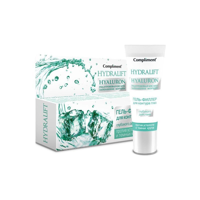 Kem Mắt Cấp Ẩm Giảm Nhăn Compliment Hydralift Hyaluron Eye Filter Gel 25ml