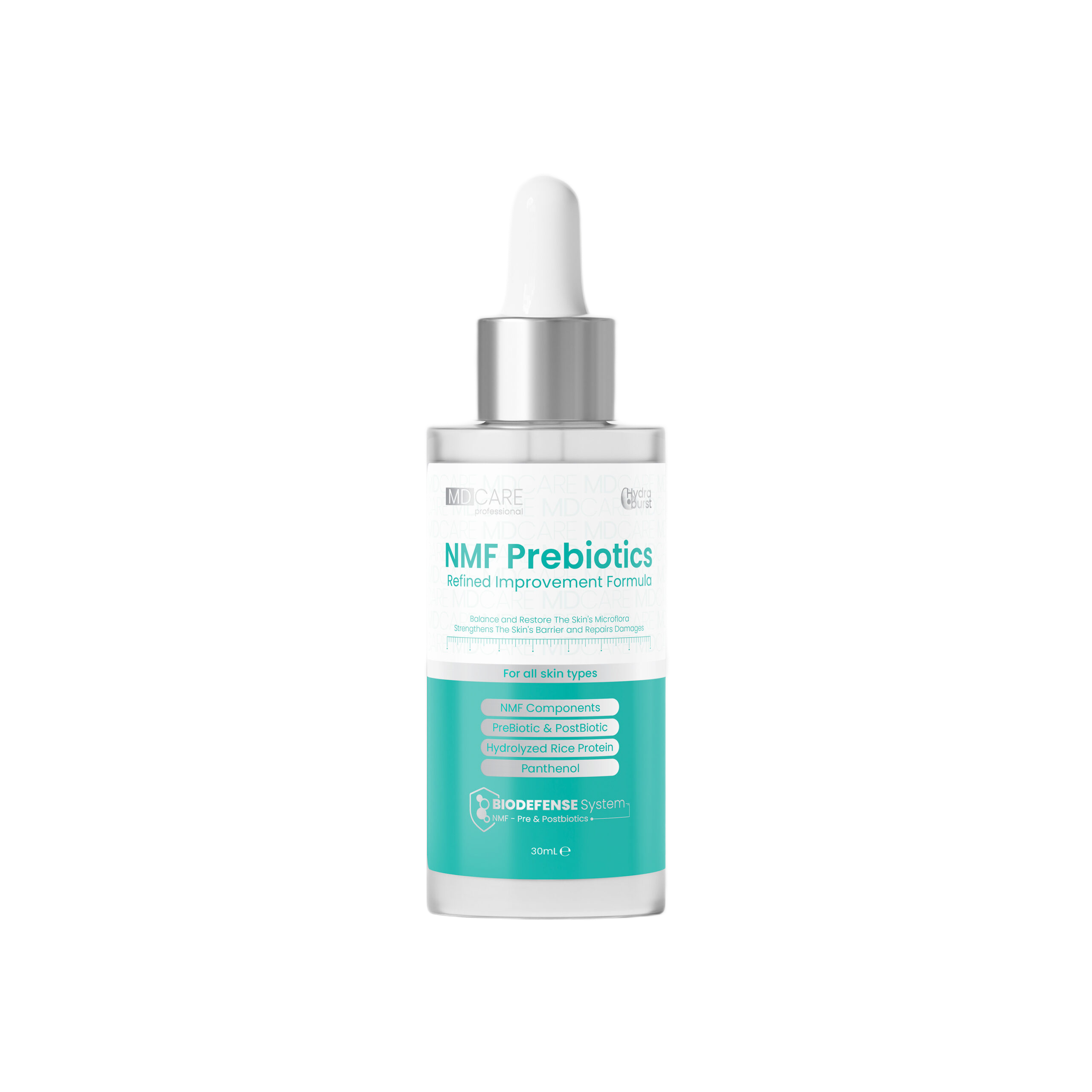 Serum Cân Bằng Lợi Khuẩn Và Phục Hồi Hàng Rào Bảo Vệ Da MD CARE NMF Prebiotics Serum 30ml