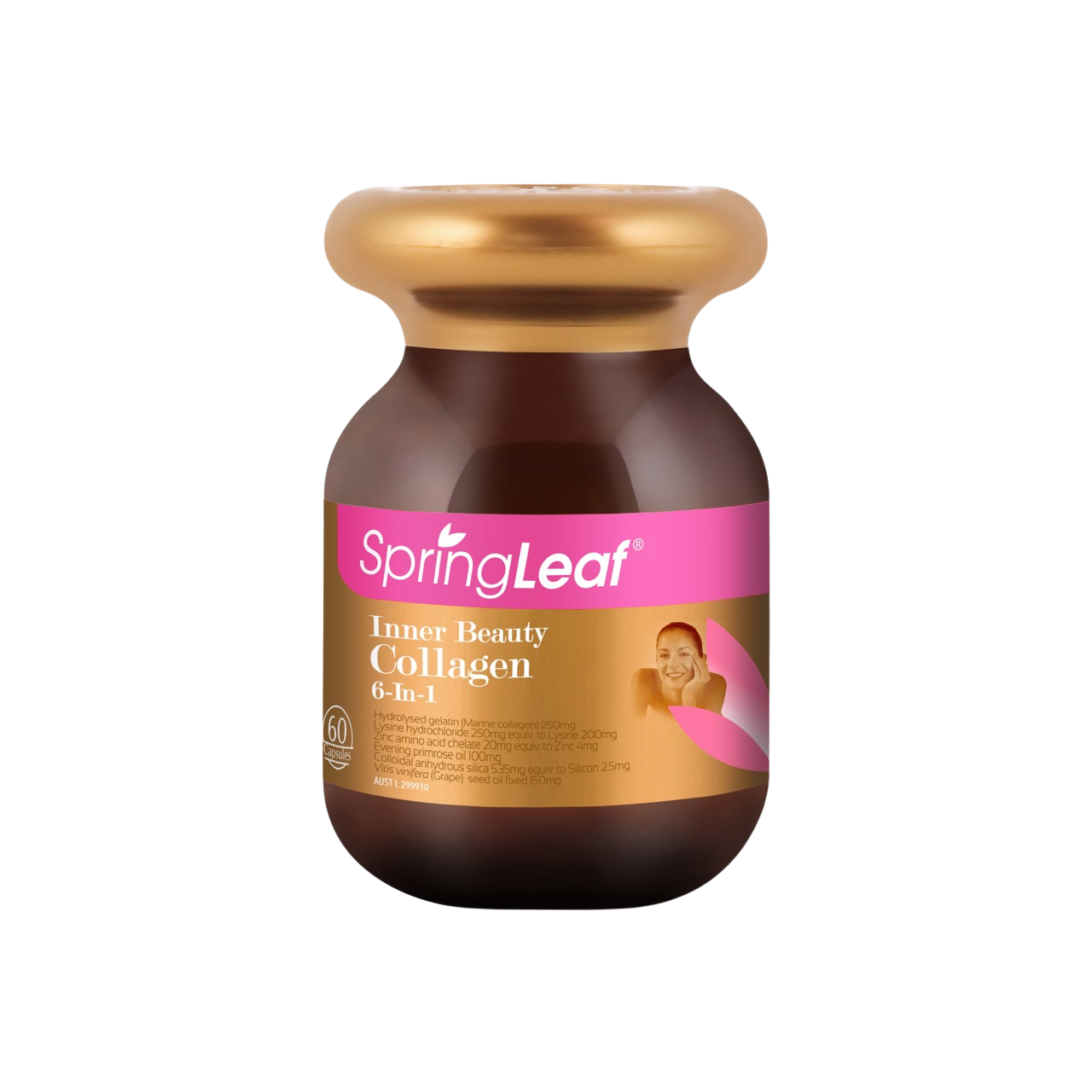 Viên Uống SpringLeaf Collagen 6 In 1 60 Viên