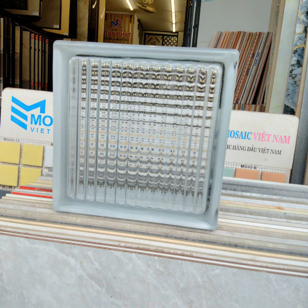 Gạch kính sọc đũa Đồng Tâm 19x19x9.5cm 9501