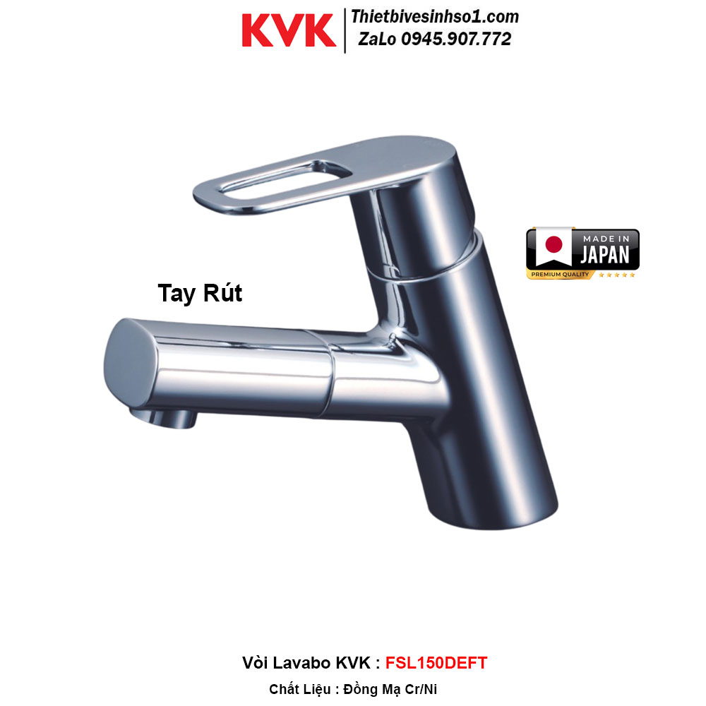 Vòi Rửa Bát KVK FSL150DEFT