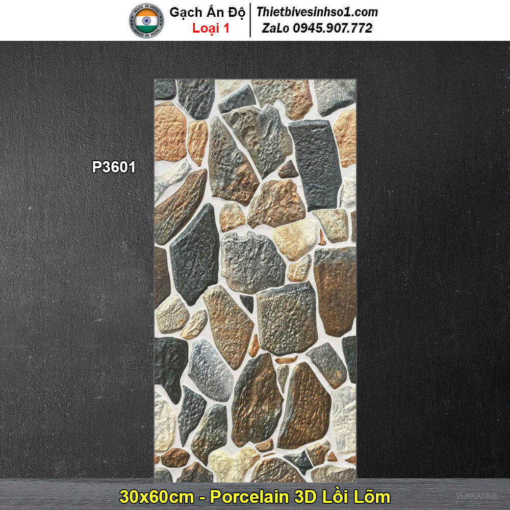 Gạch Ốp Trang Trí 30x60 Ấn Độ P3601