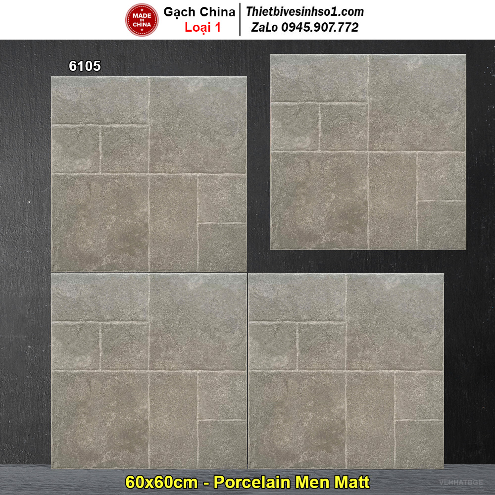 Gạch 60x60 Trung Quốc 6105 Giả Cổ