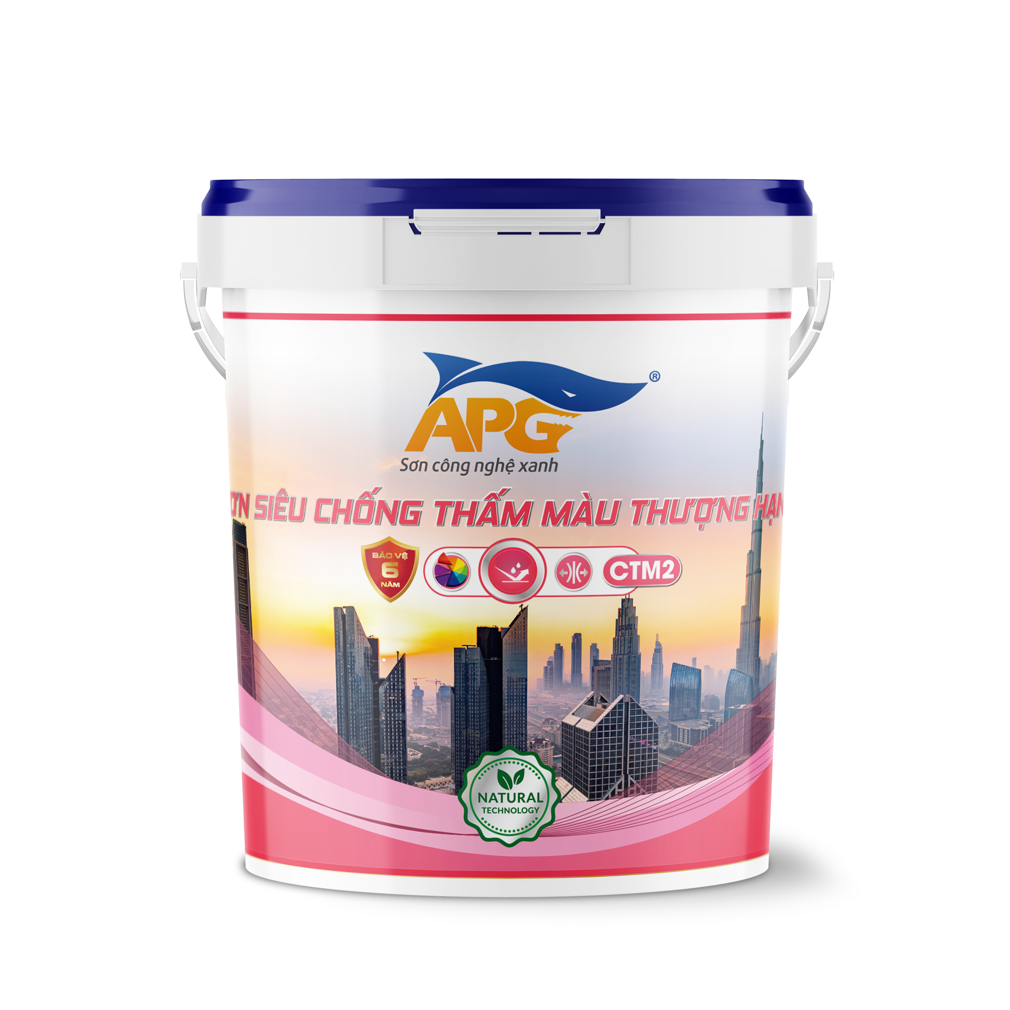 Sơn siêu chống thấm màu thượng hạng - CTM2