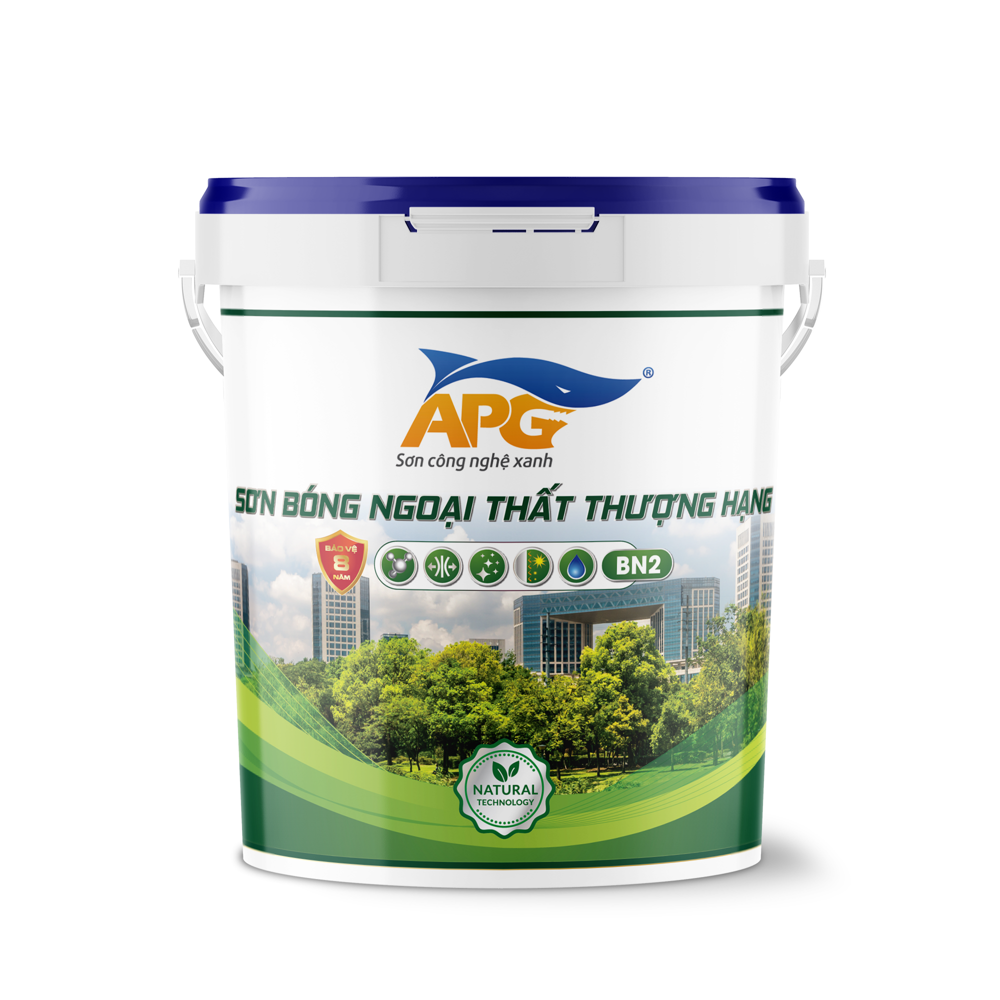 Sơn bóng ngoại thất thượng hạng - BN2