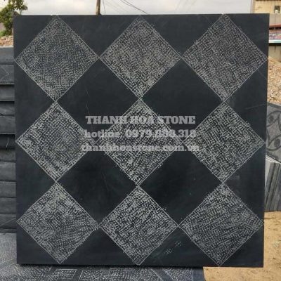 Đá Thanh Hóa băm hoa văn