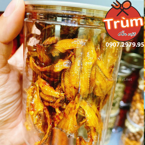 Cá mai rim siêu giòn, cay cay, thơm ngon