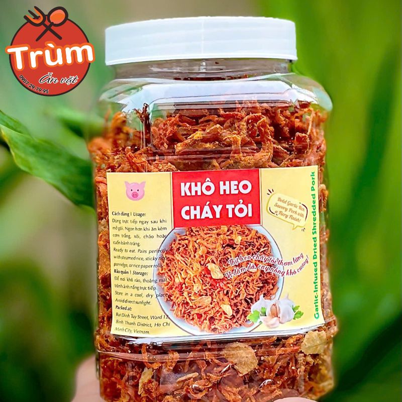 Khô Heo Cháy Tỏi – Thơm Ngon, Đậm Đà Hương Vị Việt