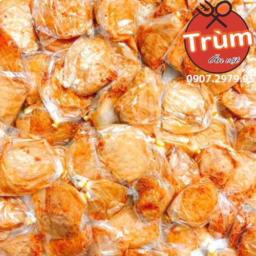 Bánh tráng Xì Ke trộn muối tỏi nhuyễn, bịch lớn đặc sản Tây Ninh Trùm ăn vặt