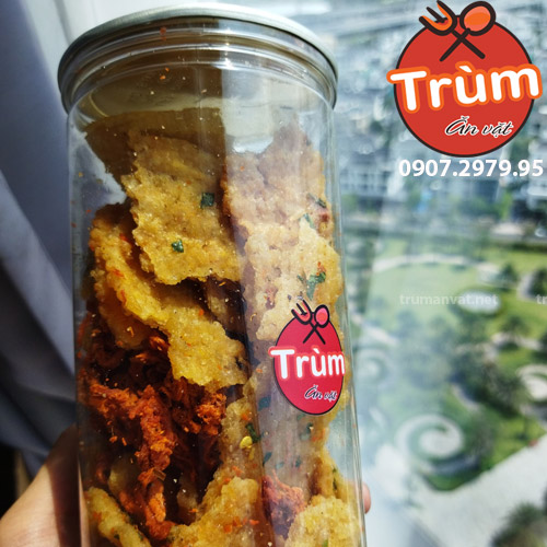 Cơm cháy lắc (xốc) khô bò ngon