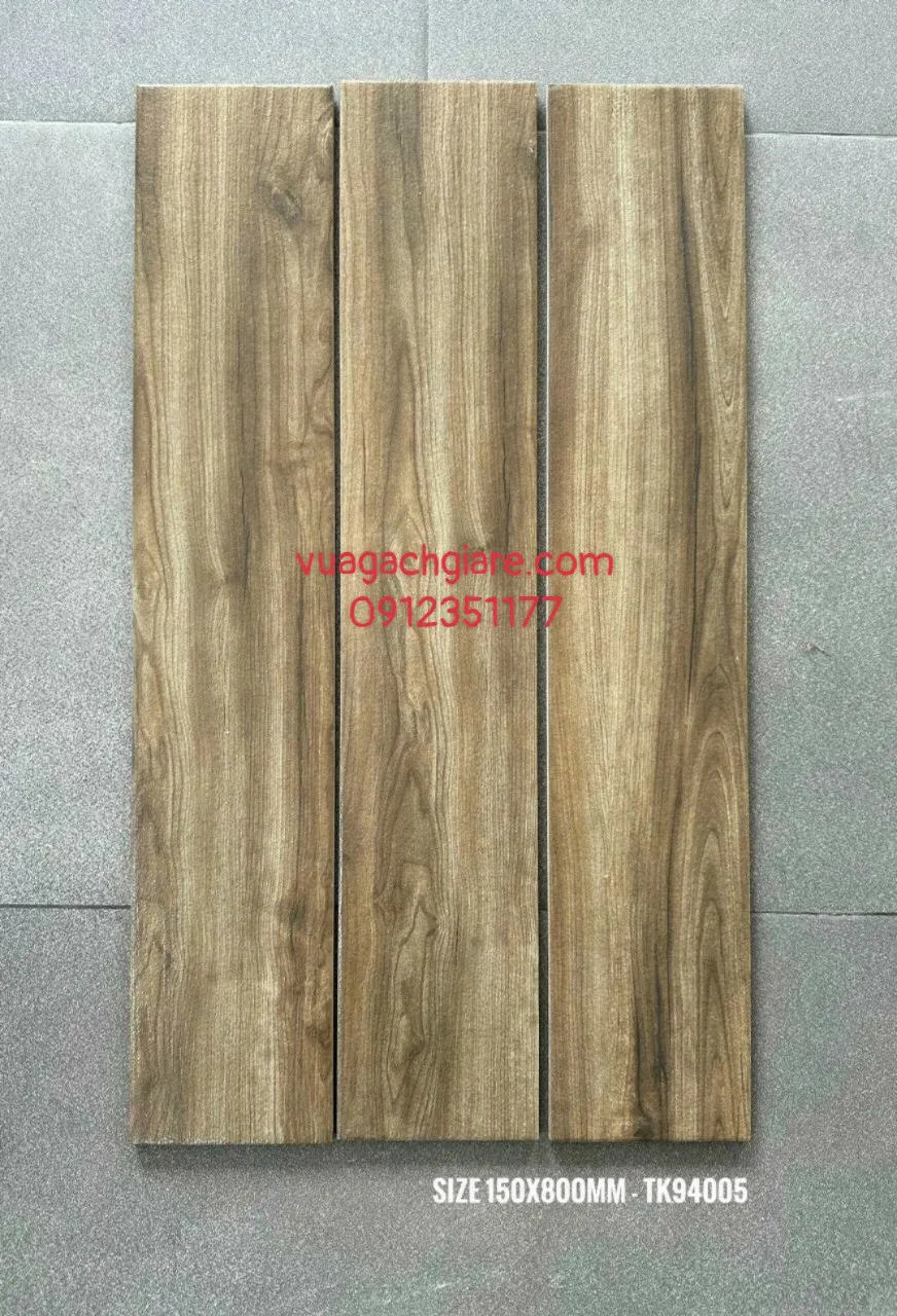 Gạch Vân Gỗ 15x80 TAKAO màu nâu
