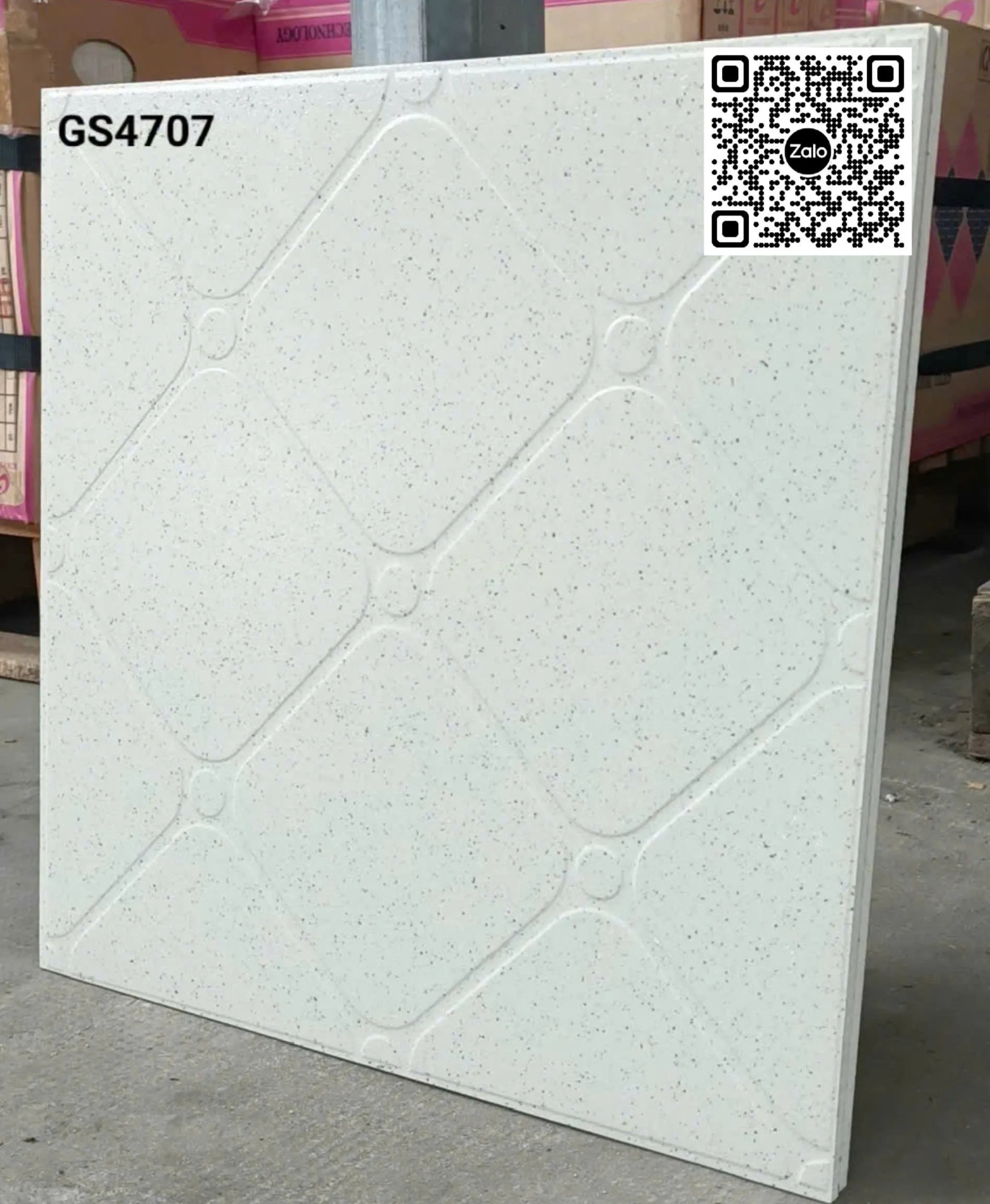 Gạch Đá Mờ 40x40 Ốp Lát Sân Vườn muối tiêu GS4707