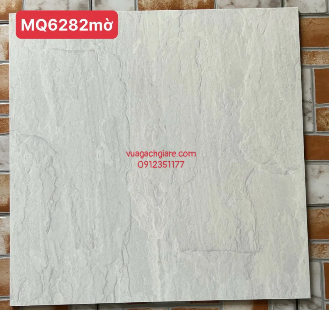 Gạch Men Mờ 60x60 Lát Nền Giá Rẻ PAK xám vân đá MQ6282