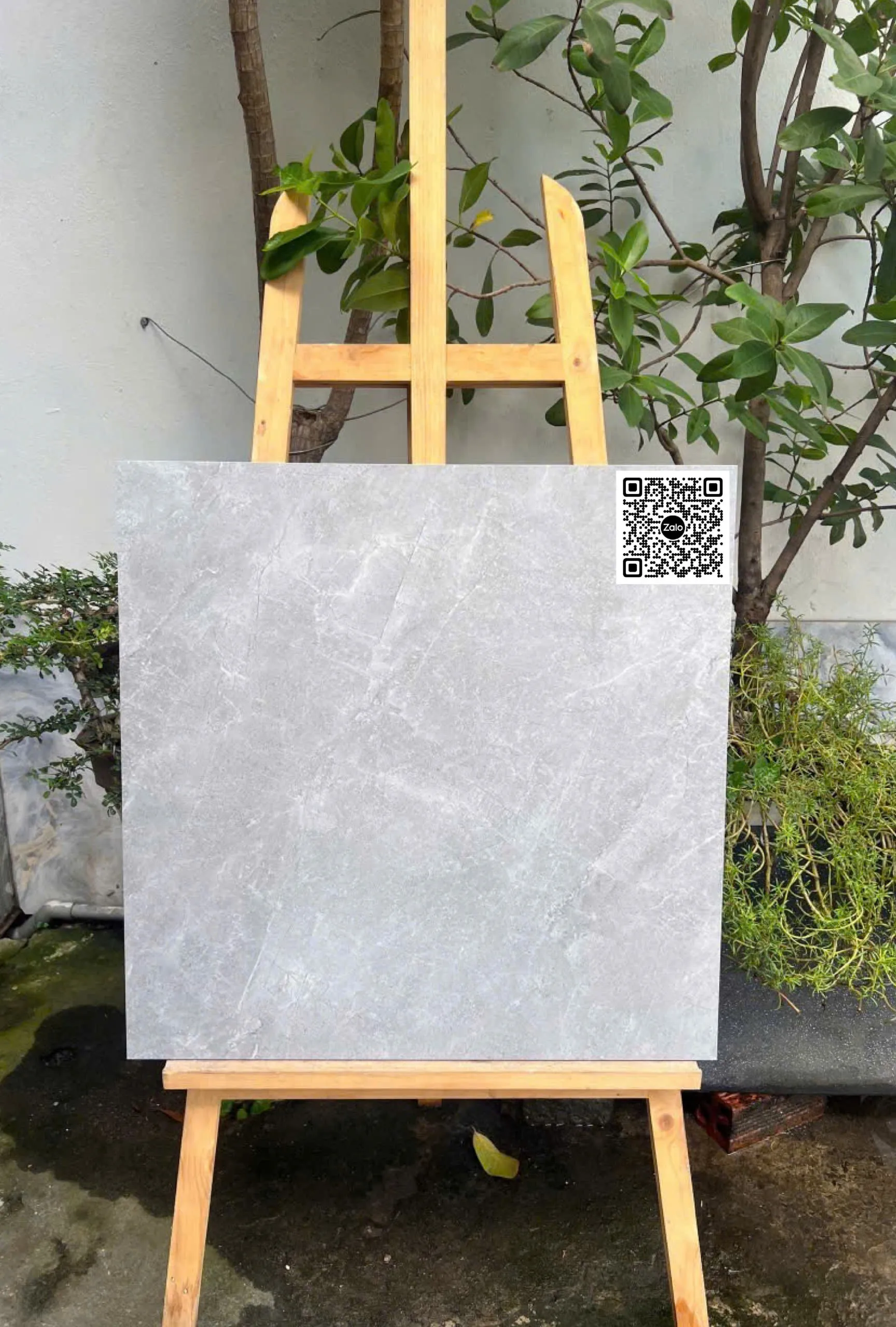 Gạch Đá 60x60 Ốp Lát xám vân đá