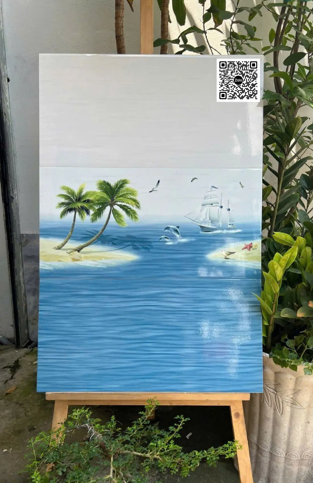 Gạch Men 30x60 Ốp Tường Giá Rẻ xanh dương