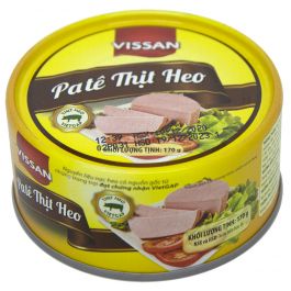 PATE THỊT HEO VISSAN (LON IN) 170G