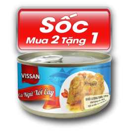 CÁ NGỪ XỐT CAY 170G - (MUA 2 NHẬN 3)