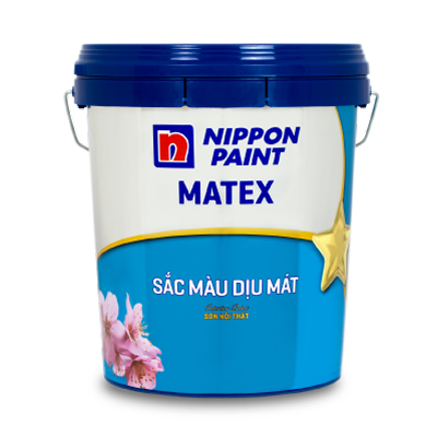 Sơn nội thất Nippon Matex Sắc Màu Dịu Mát 20L