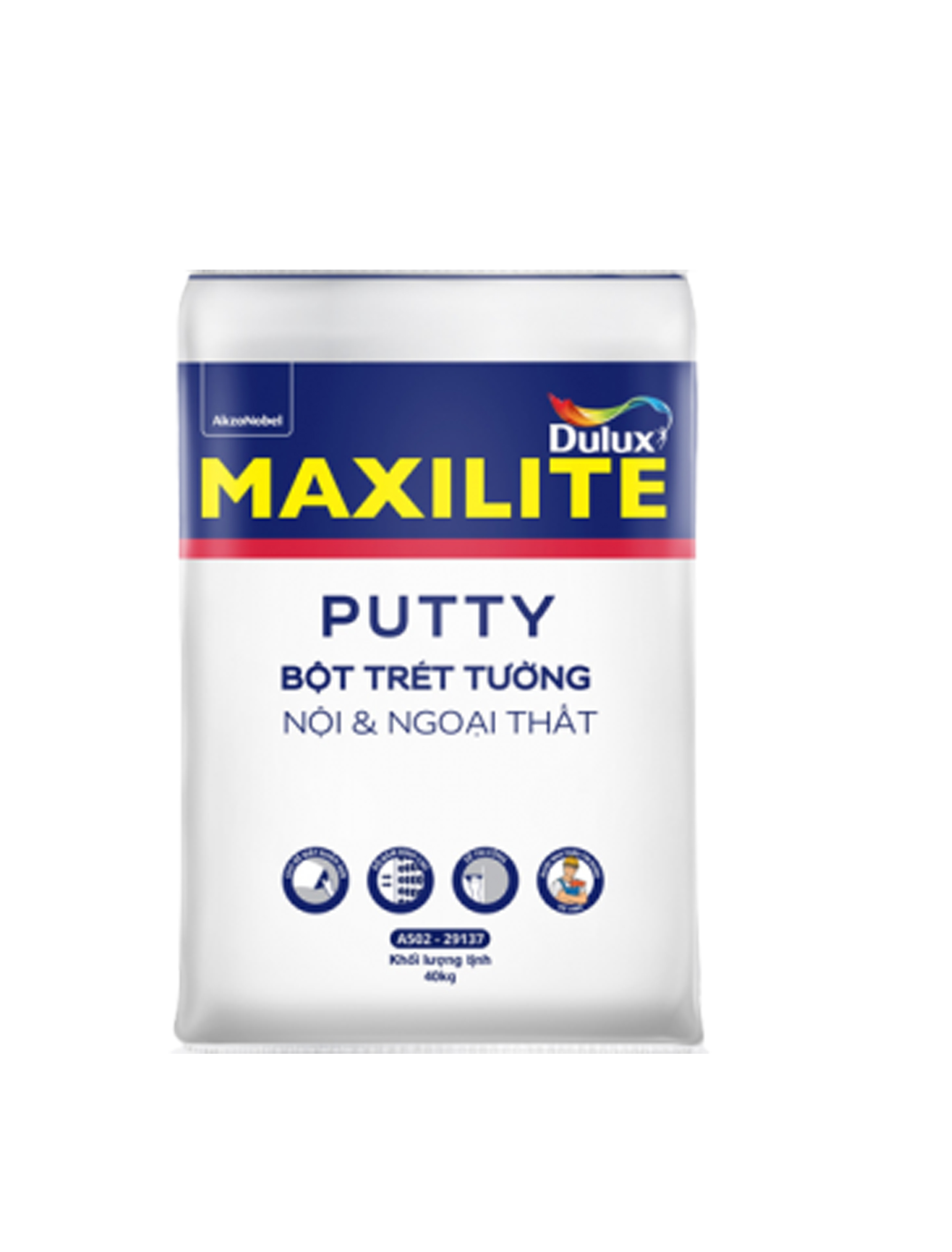 Bột Trét Nội Và Ngoại Thất Maxilite từ Dulux