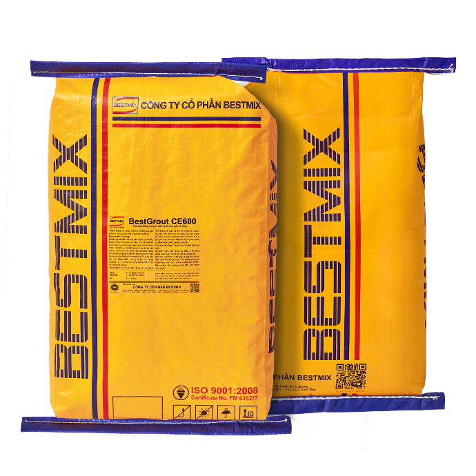 Vữa rót không ngót BestGrout CE600 25kg / bao