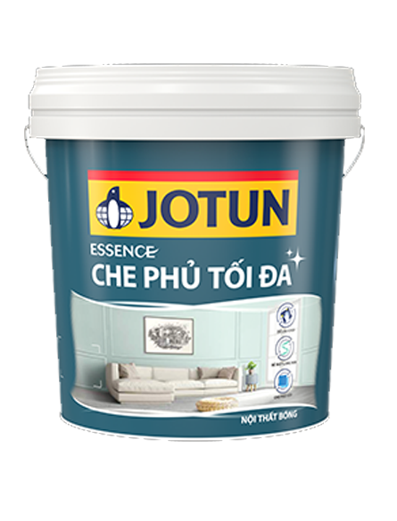 SƠN NỘI THẤT JOTUN ESSENCE CHE PHỦ TỐI ĐA BÓNG 5L