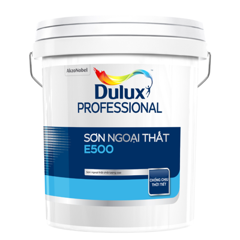 SƠN NGOẠI THẤT DULUX PROFESSIONAL E500 18L