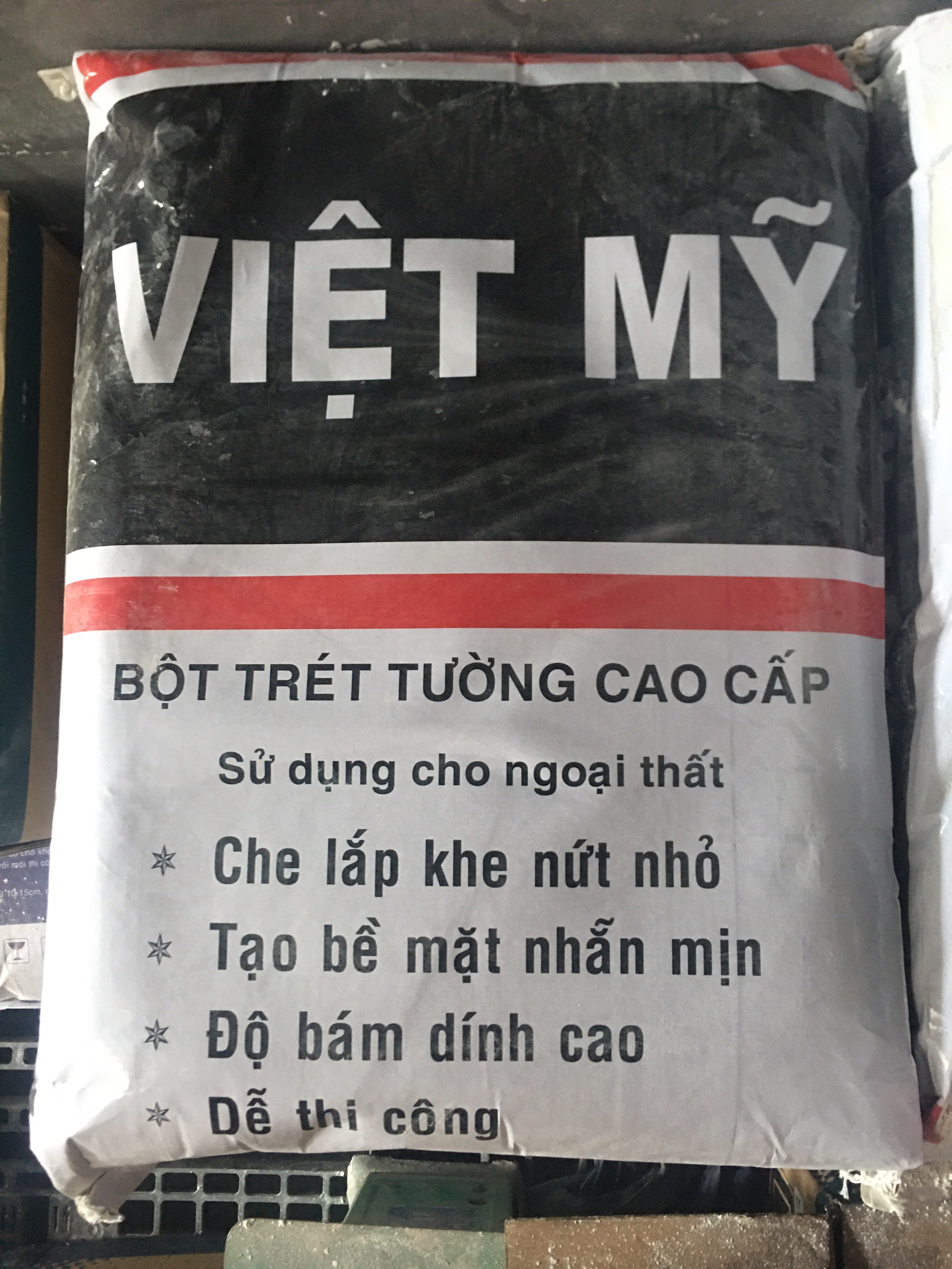 Bột trét Việt Mỹ ngoại thất 40kg