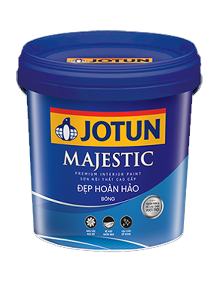 SƠN NỘI THẤT JOTUN MAJESTIC ĐẸP HOÀN HẢO BÓNG 5L