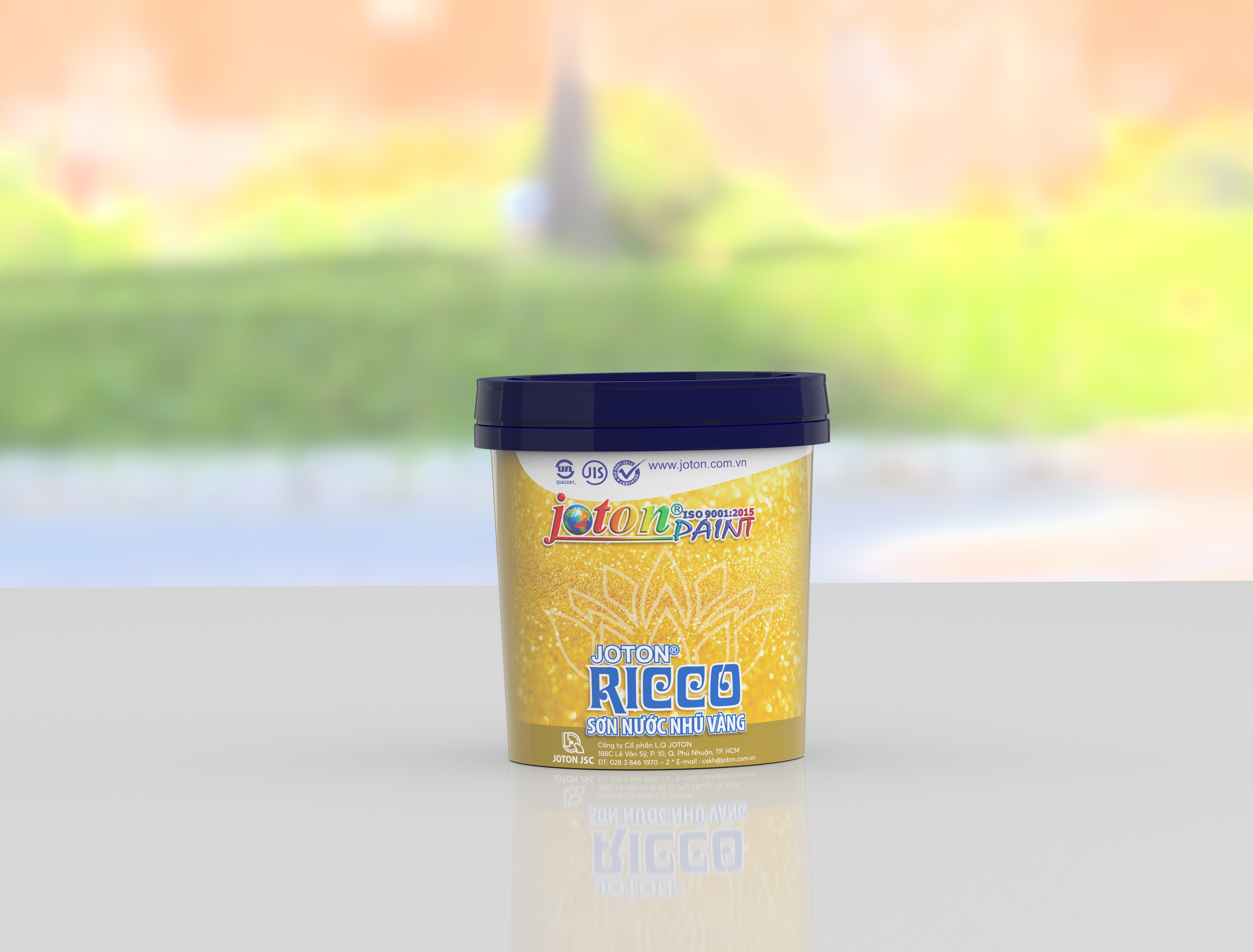 Sơn nhũ vàng Joton Ricco 1L