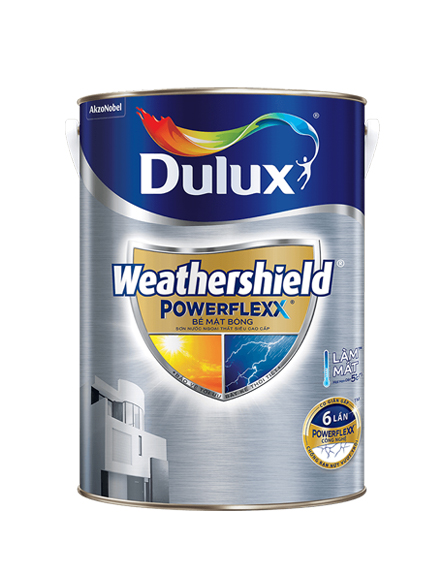SƠN NGOẠI THẤT DULUX WEATHERSHIELD POWERFLEXX 1L