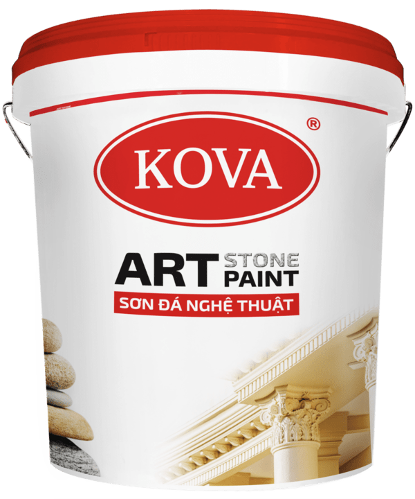 Sơn Đá Nghệ Thuật KOVA Art Stone 25Kg