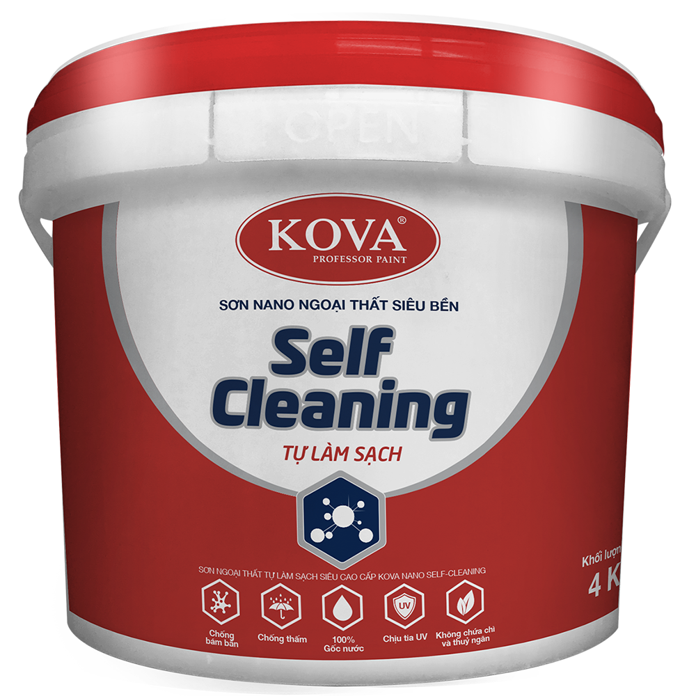 Ngoại Thất KOVA NANO Self- Cleaning Tự Làm Sạch 3.5L